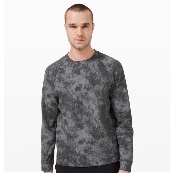 lululemon athletica Other - Lululemon | Men’s City Sweat Crew In Grey Dye Size: Medium